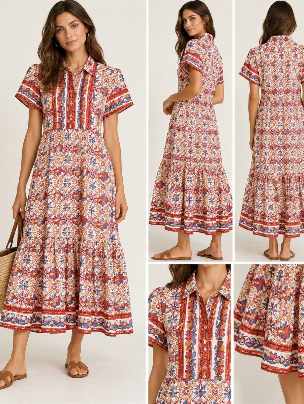 Victoria Dunn Midi Dress XS